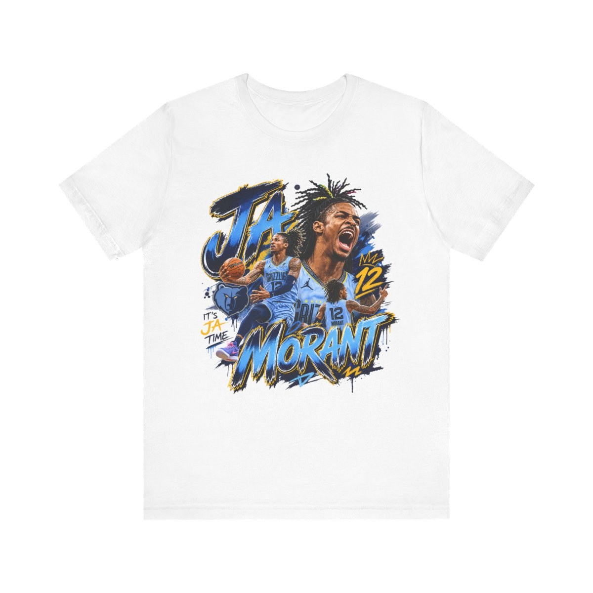 Ja Morant bootleg tee, It's Ja Time Grizzlies tribute shirt